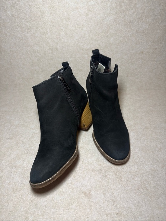 Blondo Shoes - Blondo Nova Waterproof Blank Ankle Bootie Heels Nubuck Leather Size 8 1/2 M